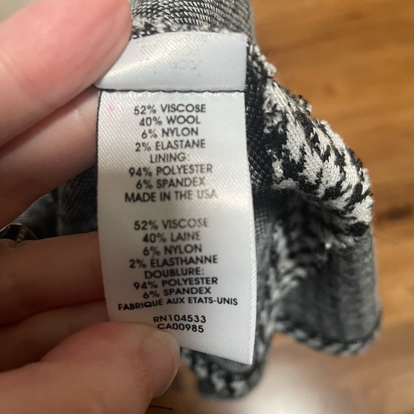 Nanette Lepore Size 2 Black and White Gingham Dress - Picture 4 of 8